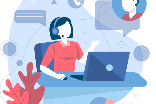 Free Call Center Customer Service vector and picture