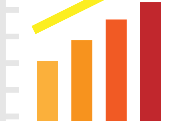 Free graph bar chart vector