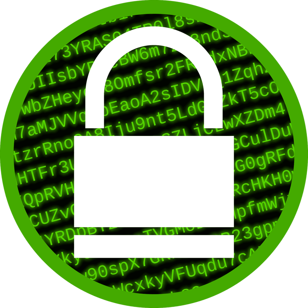 Free computer encrypt encryption vector