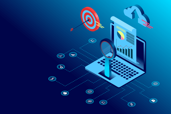 Free computer data digital vector