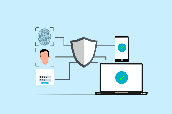 Free cybersecurity security authentication vector