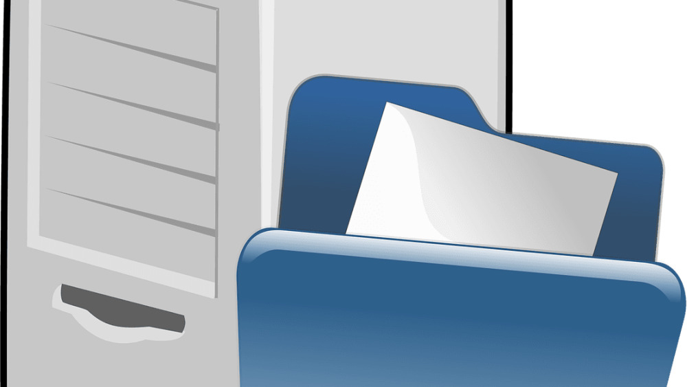 Free computer file network vector