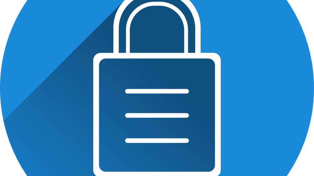 Free castle security locked vector