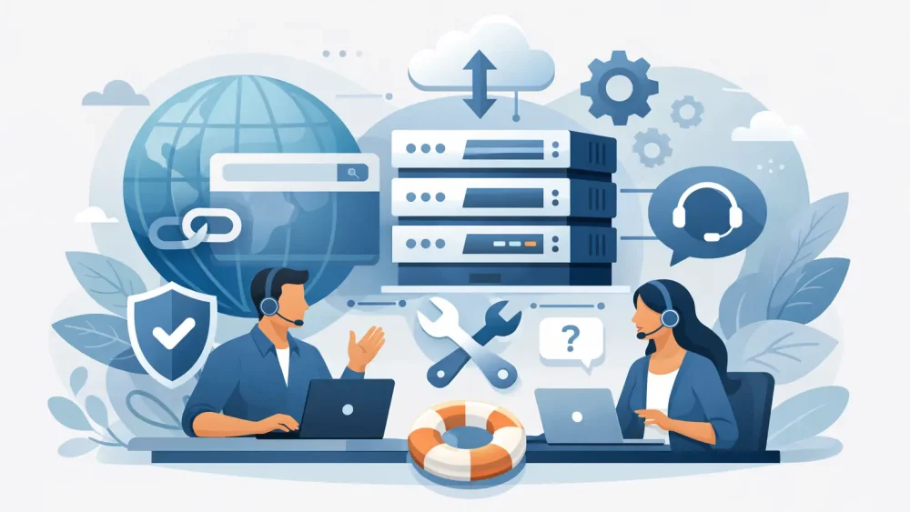 Why Domain and Hosting Support Matters