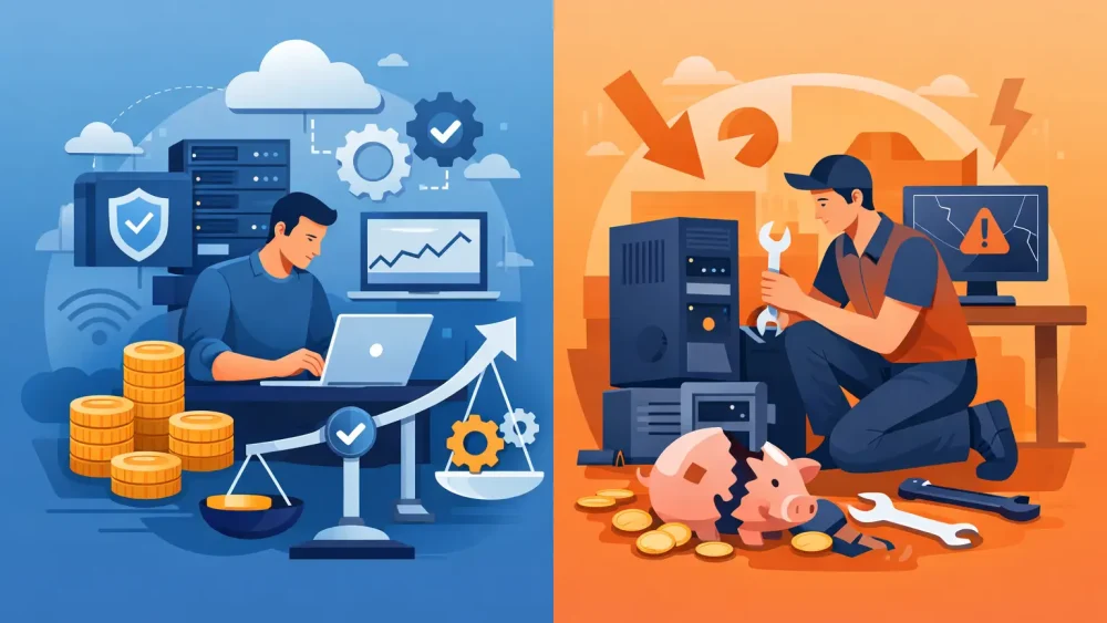 Managed IT vs Break Fix: What Pays Off?