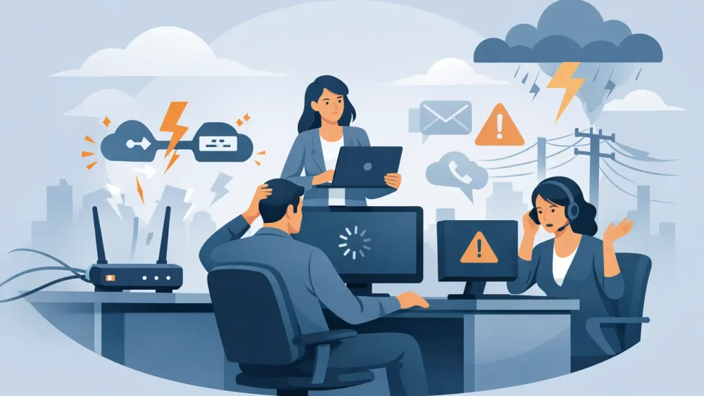 What Causes Business Internet Outages?