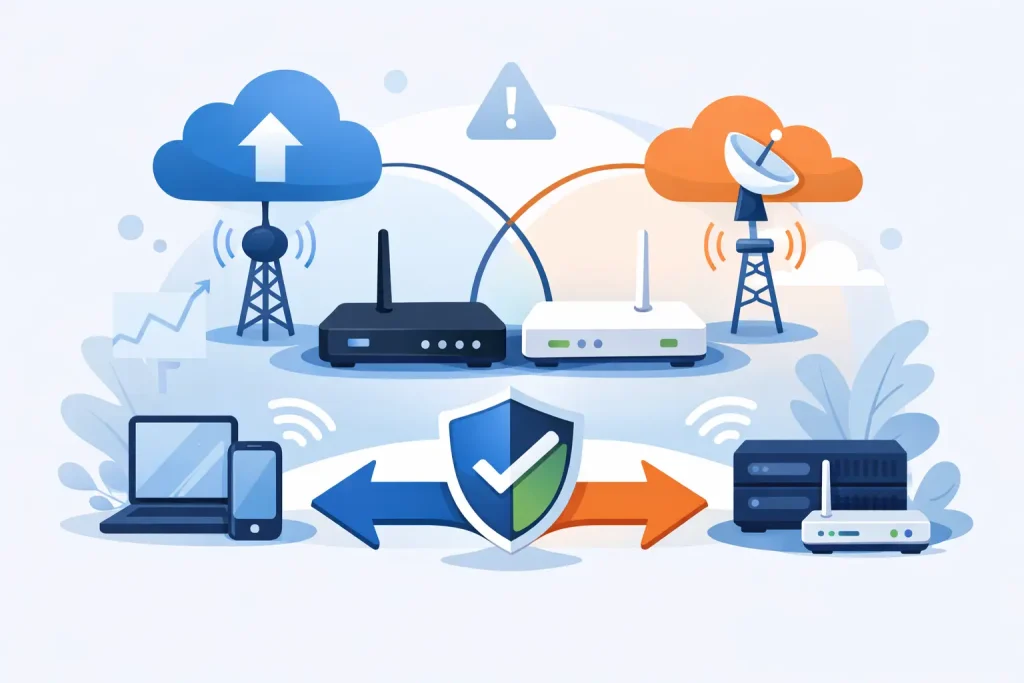 How to Set Up Failover Internet Properly