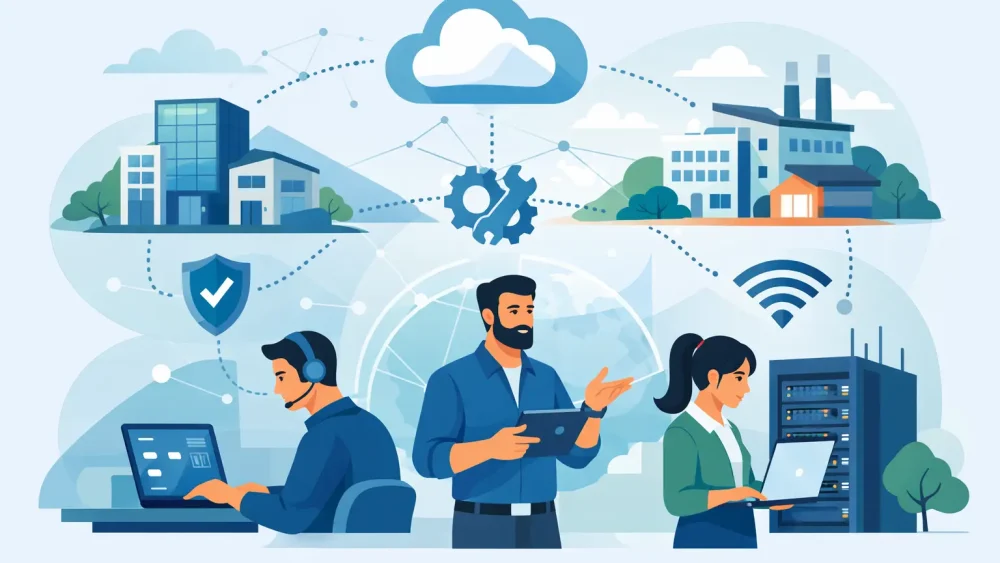 A Multi Site IT Support Example That Works