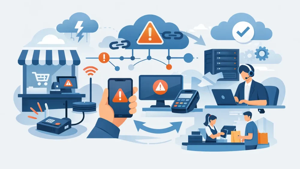 A Retail Network Outage Recovery Example