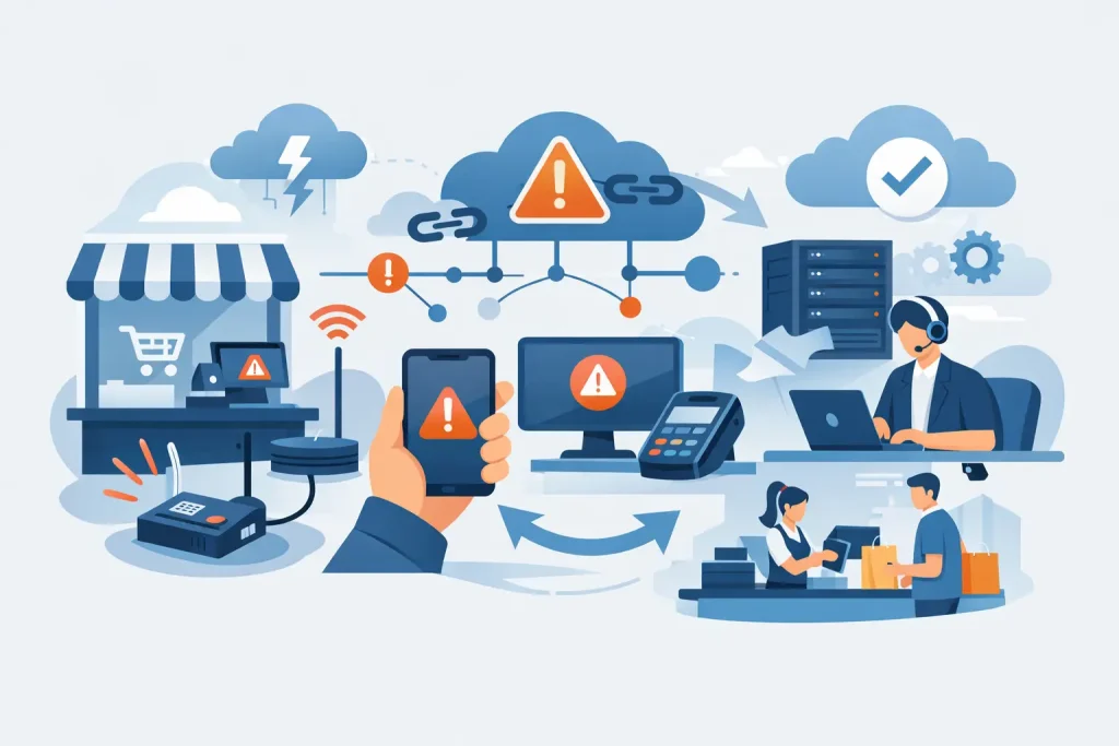 A Retail Network Outage Recovery Example