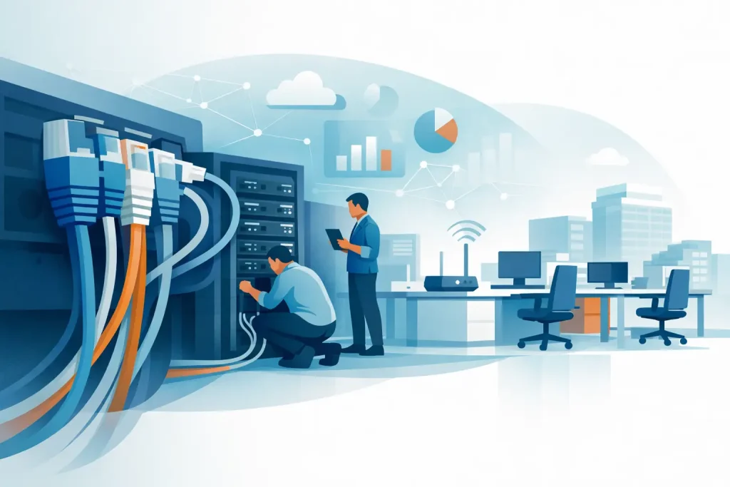 Data Cabling for Offices That Lasts