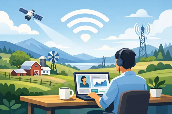 Rural Internet for Remote Work That Holds Up