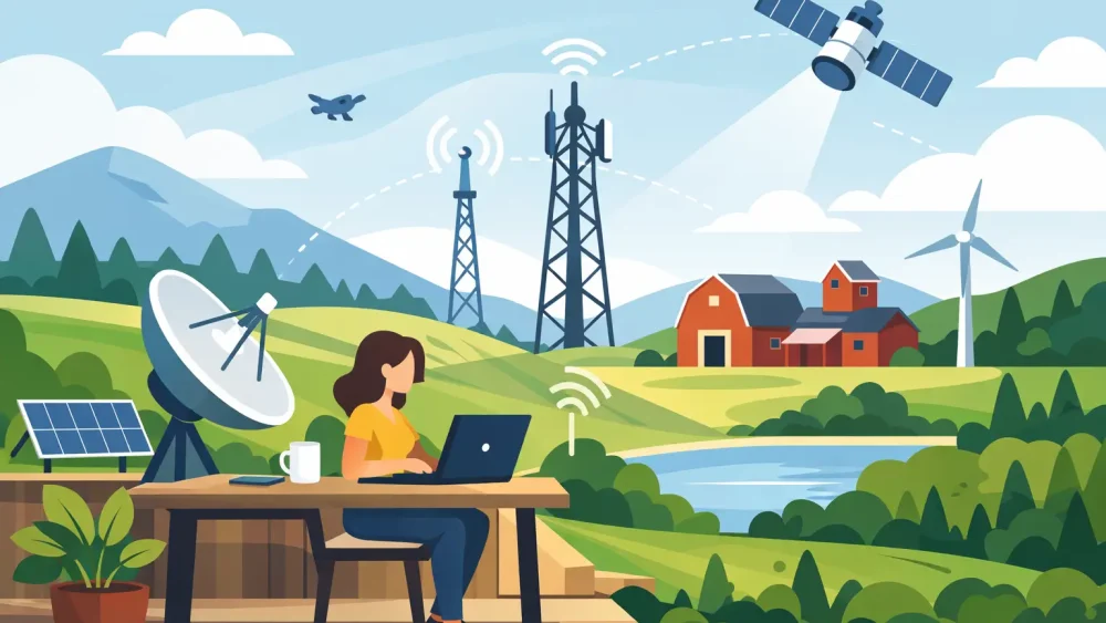 Best Rural Broadband Alternatives for Reliable Work