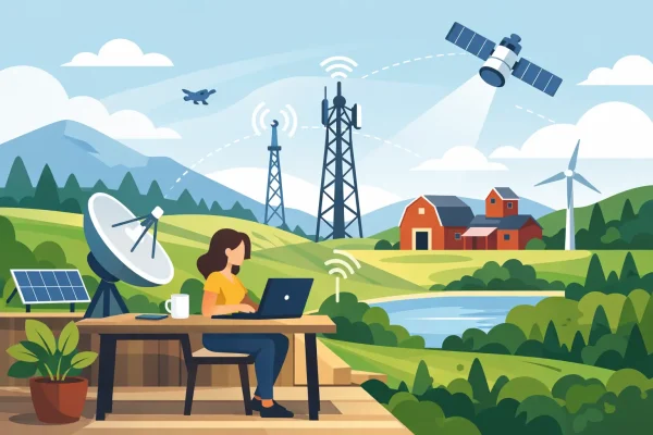 Best Rural Broadband Alternatives for Reliable Work