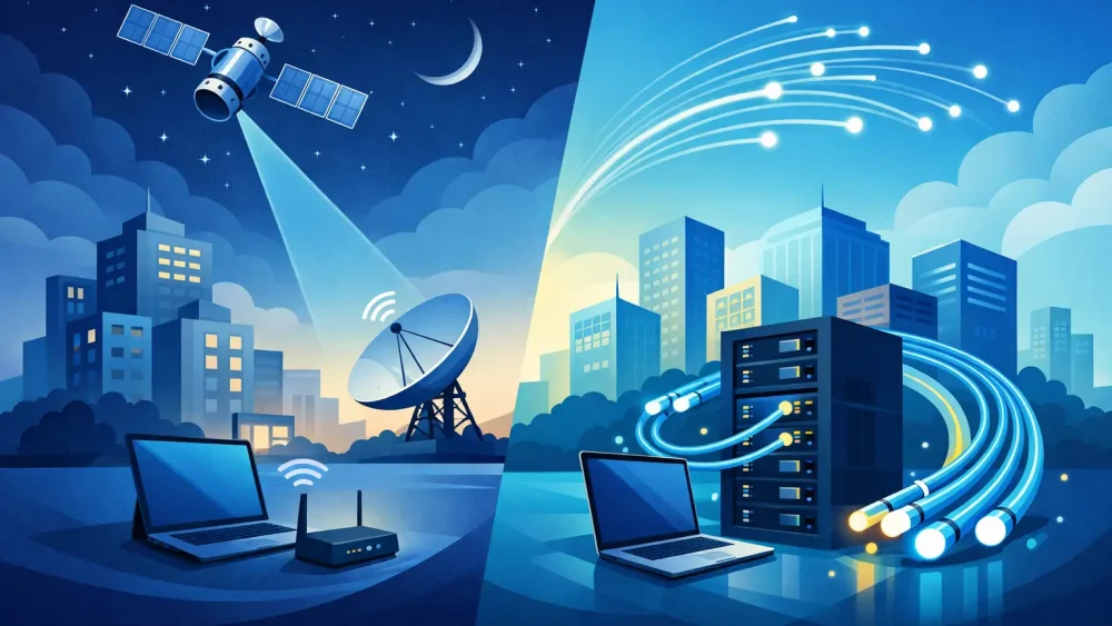 Is Starlink or Fibre for Business Right for You?