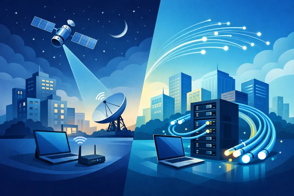 Is Starlink or Fibre for Business Right for You?