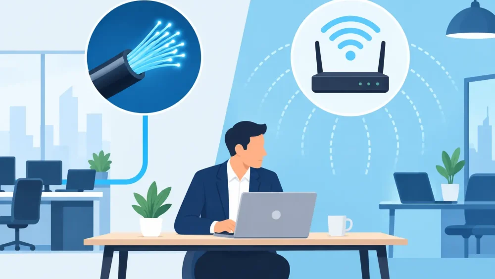 Fibre vs Wireless Broadband for Your Business