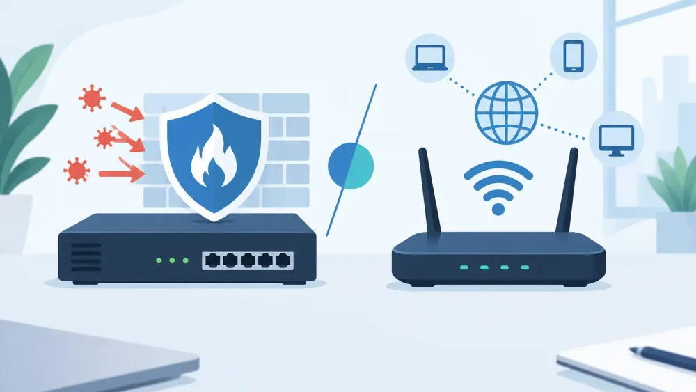 Managed Firewall vs Router: What Businesses Need