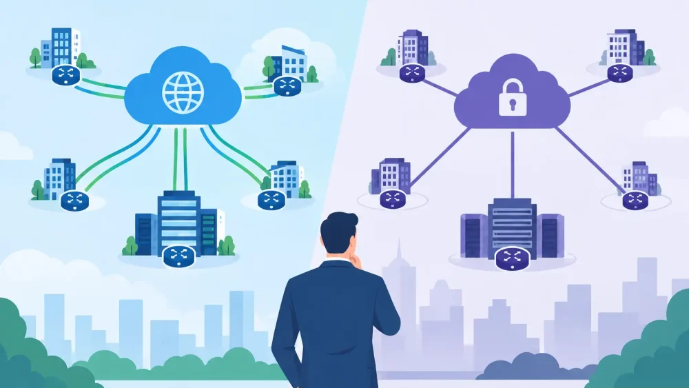 SD-WAN vs MPLS Networks for Growing Businesses